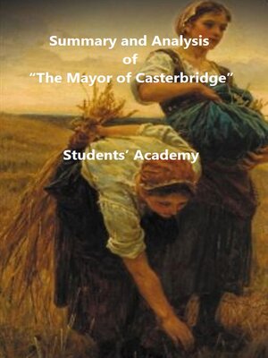 cover image of Summary and Analysis of "the Mayor of Casterbridge"